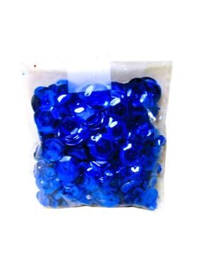 Horizon Midnight Blue Craft Sequins Round Metal Pack of 100 Sewing Embellishment